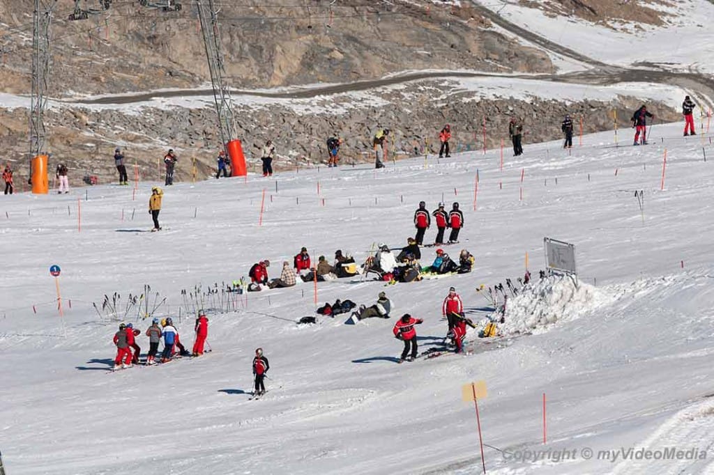 Kitzsteinhorn Sommer Ski Gebiet
