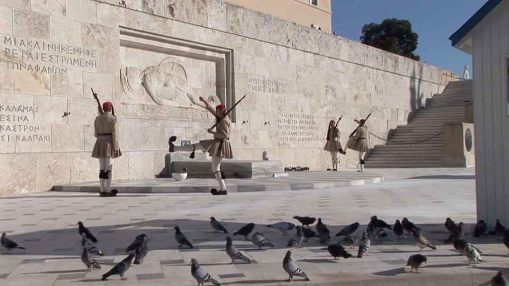 Wachwechsel Syntagma Platz