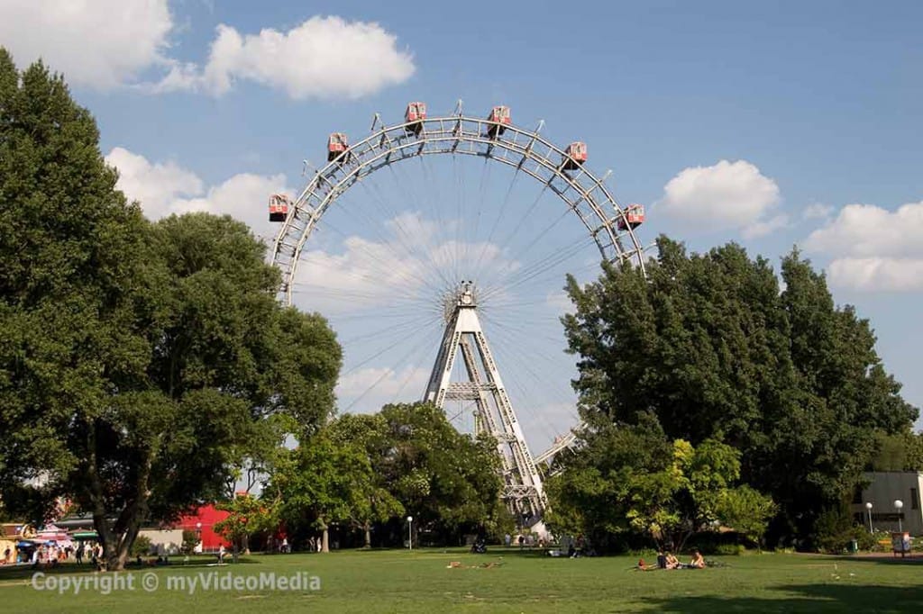 Viennese Prater Ferris wheel
