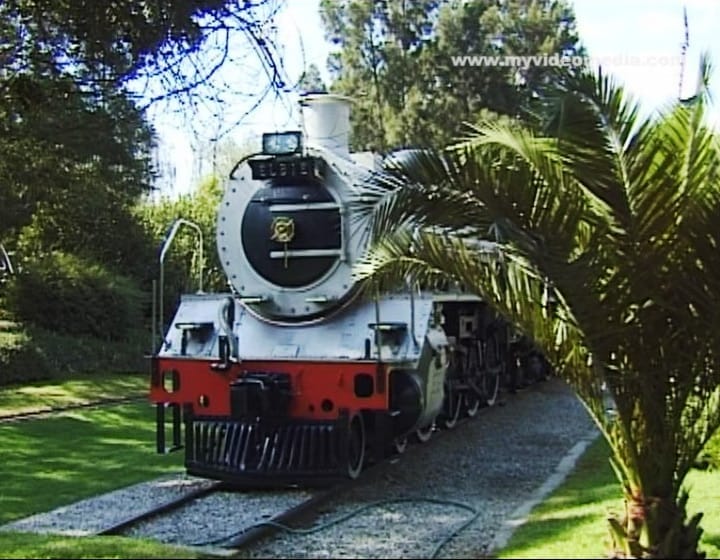 Historische Lokomotive