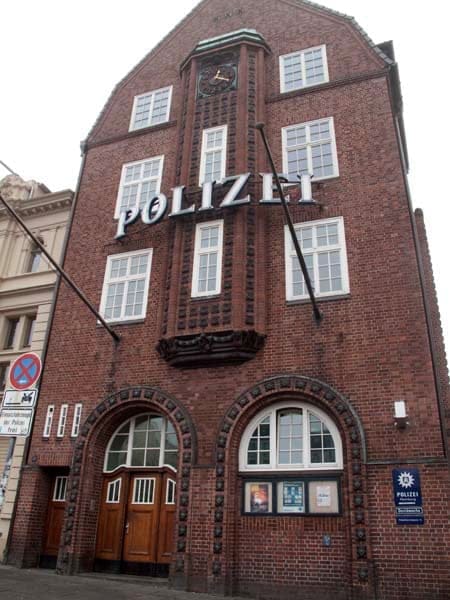 Police station Davidswache Hamburg