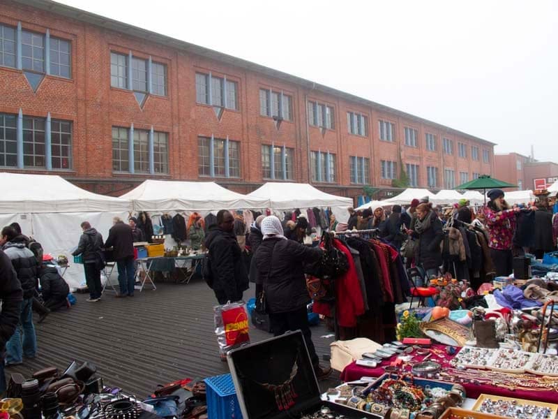 Flea market Schanzenviertel Hamburg