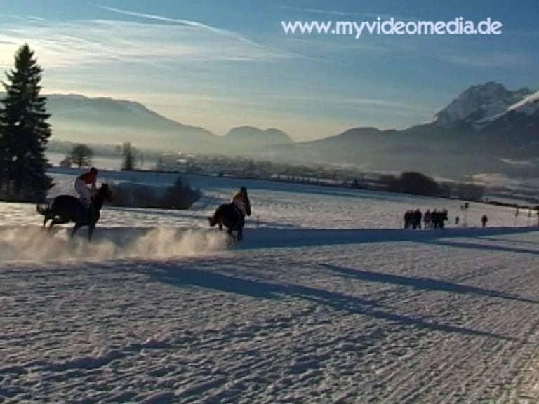 Horse racing track Laffererhof in St. Johann in Tyrol