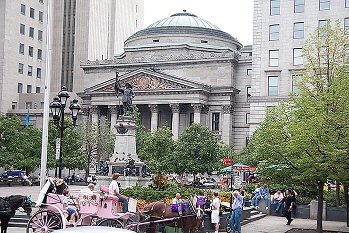 Place d'Armes Montreal