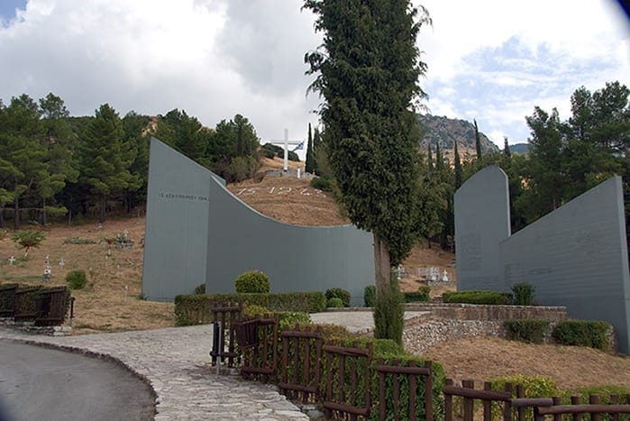 Memorial of Massacre of Kalvryta in 1943