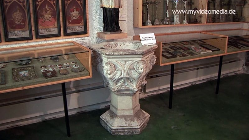 Baptistery Pope Benedict