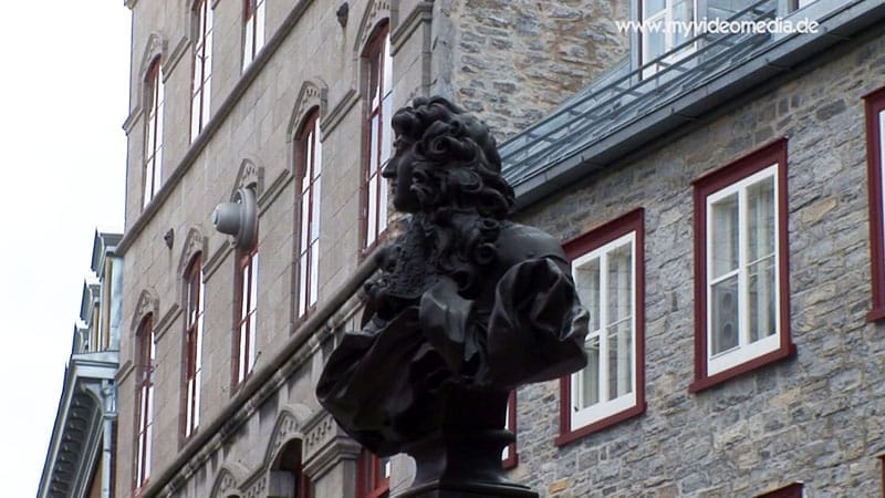 Ludwig XIV at Place Royale Quebec