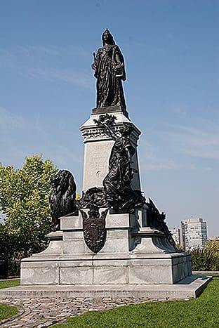Queen Victoria at Parliament Hil