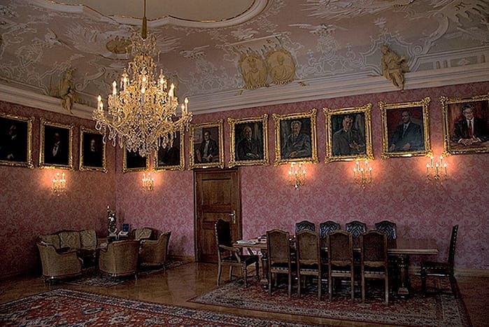 Mayor's office in city hall St Poelten - Austria