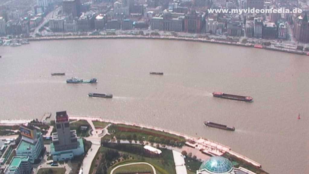 view from Oriental Pearl Tower
