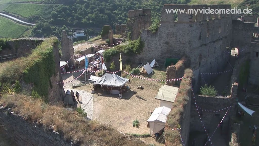 medival castle celebration in Rheinfels Castle
