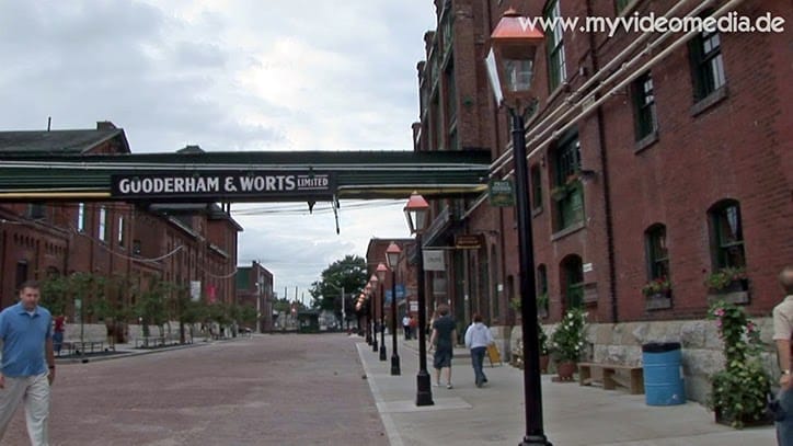 Toronto Distillery District - National Historic Site of Canada