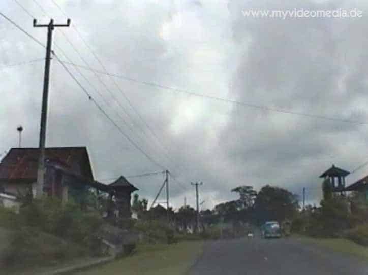 Kintamani Strassensiedlung Bali