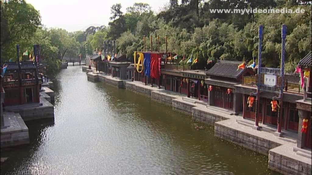 Suzhou Road in the Summer Palace in Beijing