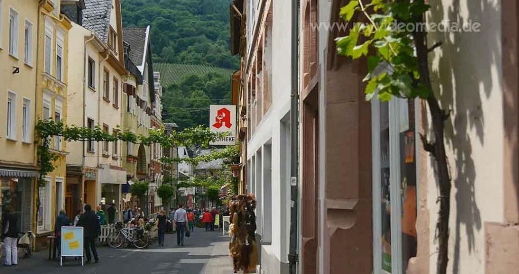 Pedestrian zone Traben-Trarbach