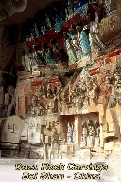 Dazu Rock Carvings Bei Shan