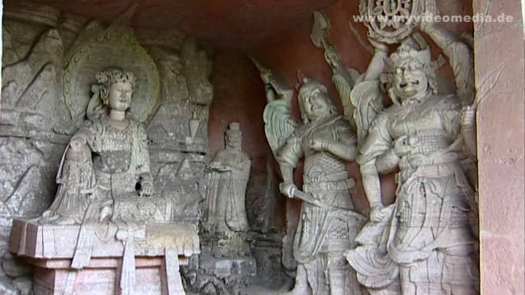 Dazu Rock Carvings - Bei shan