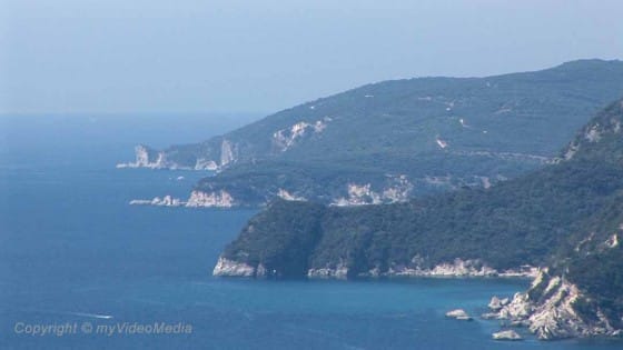 Coast near Artolithia Beach