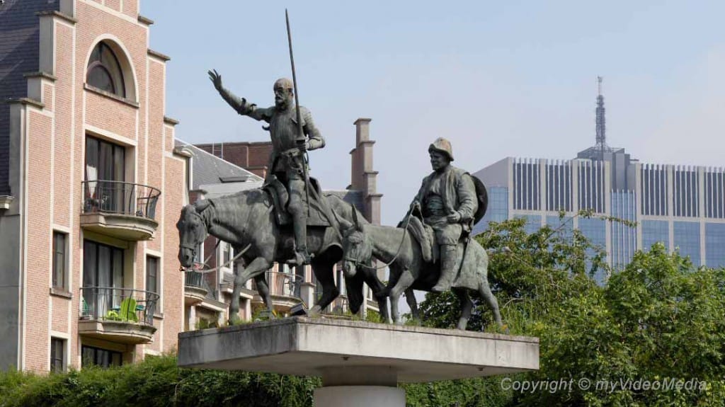 Statue von Don Quixote