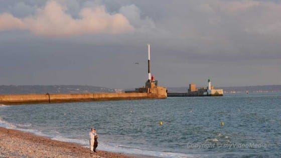 Beach and port entry
