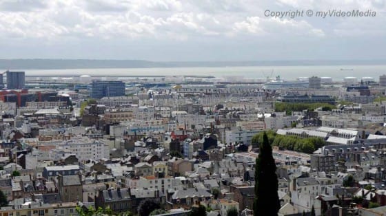 Panoramic view Le Havre