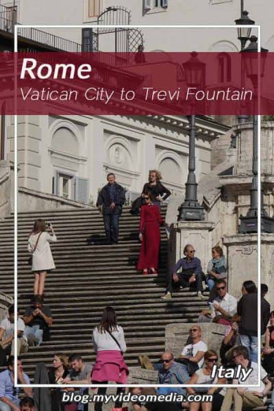 Vatican City to Trevi Fountain