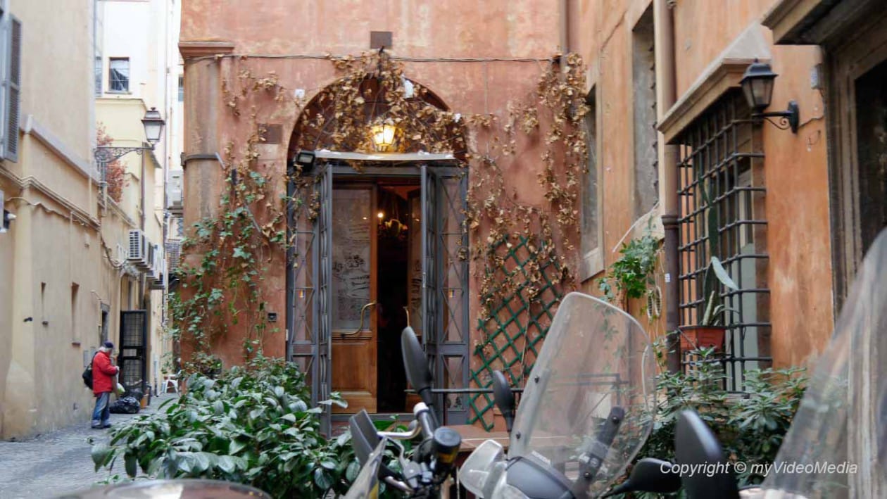 In the center of Rome