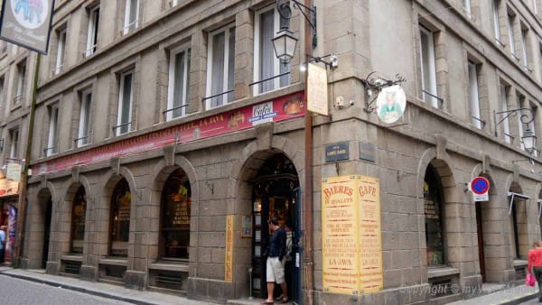 Cafe in Saint Malo - La java