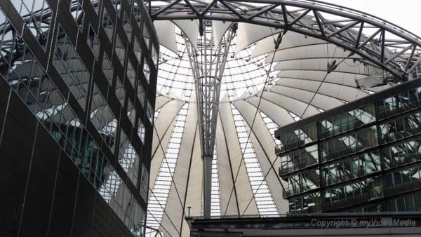 Sony Center Berlin roof