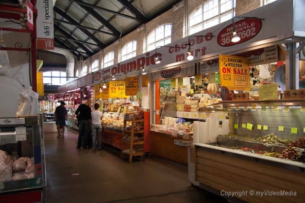 Inside St Lawrence Market