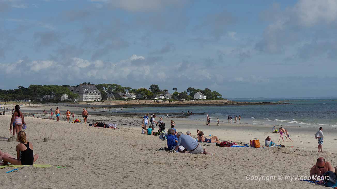 Building at Carnac Beach