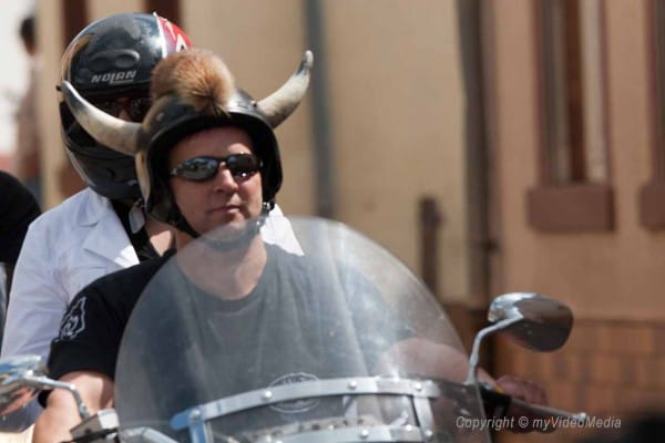 video Harley Parade 2008