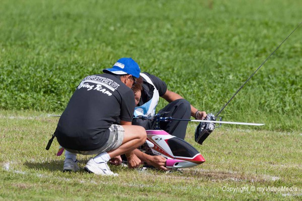 letzte Vorbereitungen