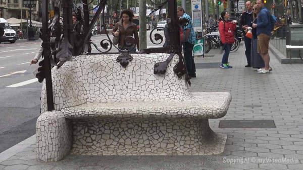 Benches Passeig de Gràcia