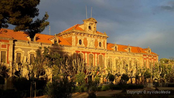 headquarters of the Catalan parliament 