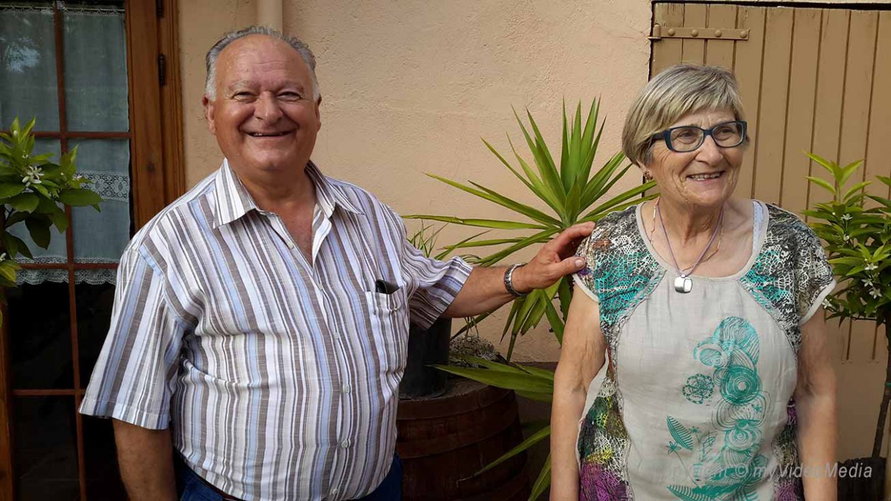 Joaquim Reig und seine Frau Montserrat Torrens