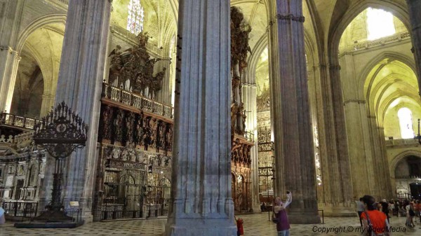 In der Kathedrale von Sevilla