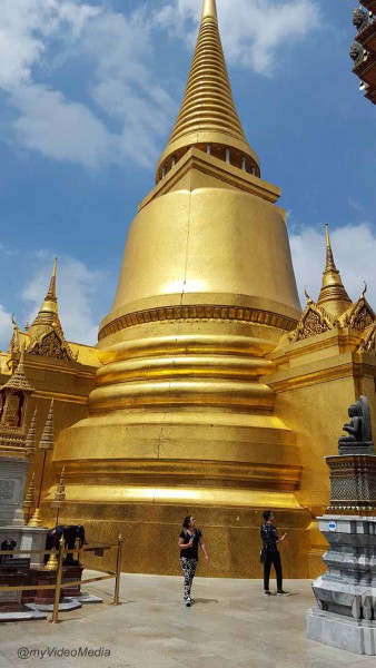 Goldene Chedi Großer Palast