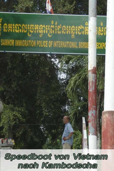 Speedboot Vietnam Kambodscha
