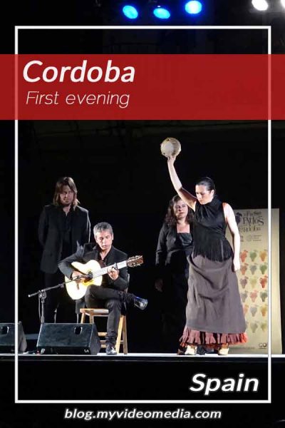 First evening in Cordoba