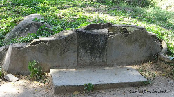 Killing Fields former chinese grave
