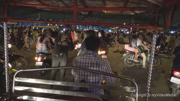 Traffic Jam in Phnom Penh