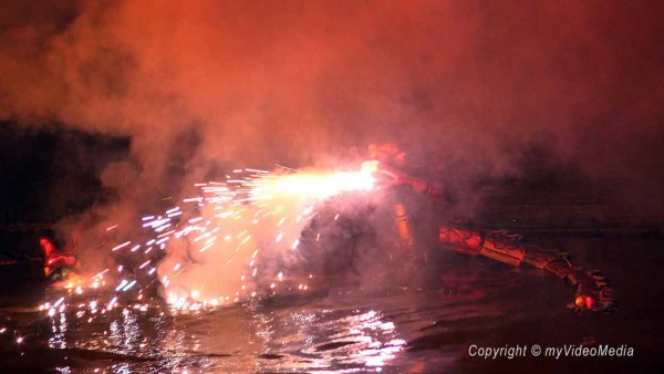 dragon at Water Puppet Show