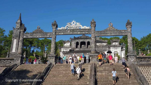 Entrance Tomb of Emperor Khai Dinh