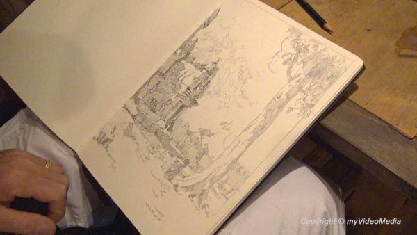 Skizze Guillaume Bonamy