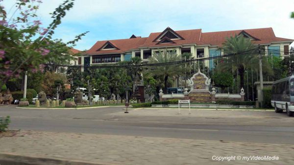 Fahrt zim Grenzübergang Poipet