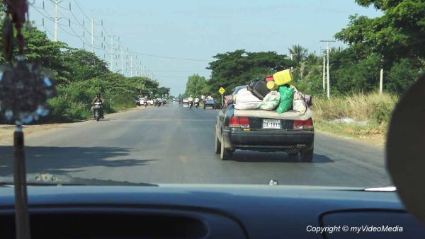 Auf dem Weg nach Poipet
