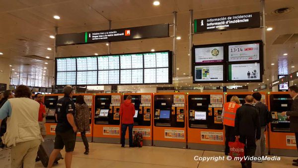 Train Barcelona to El Escorial