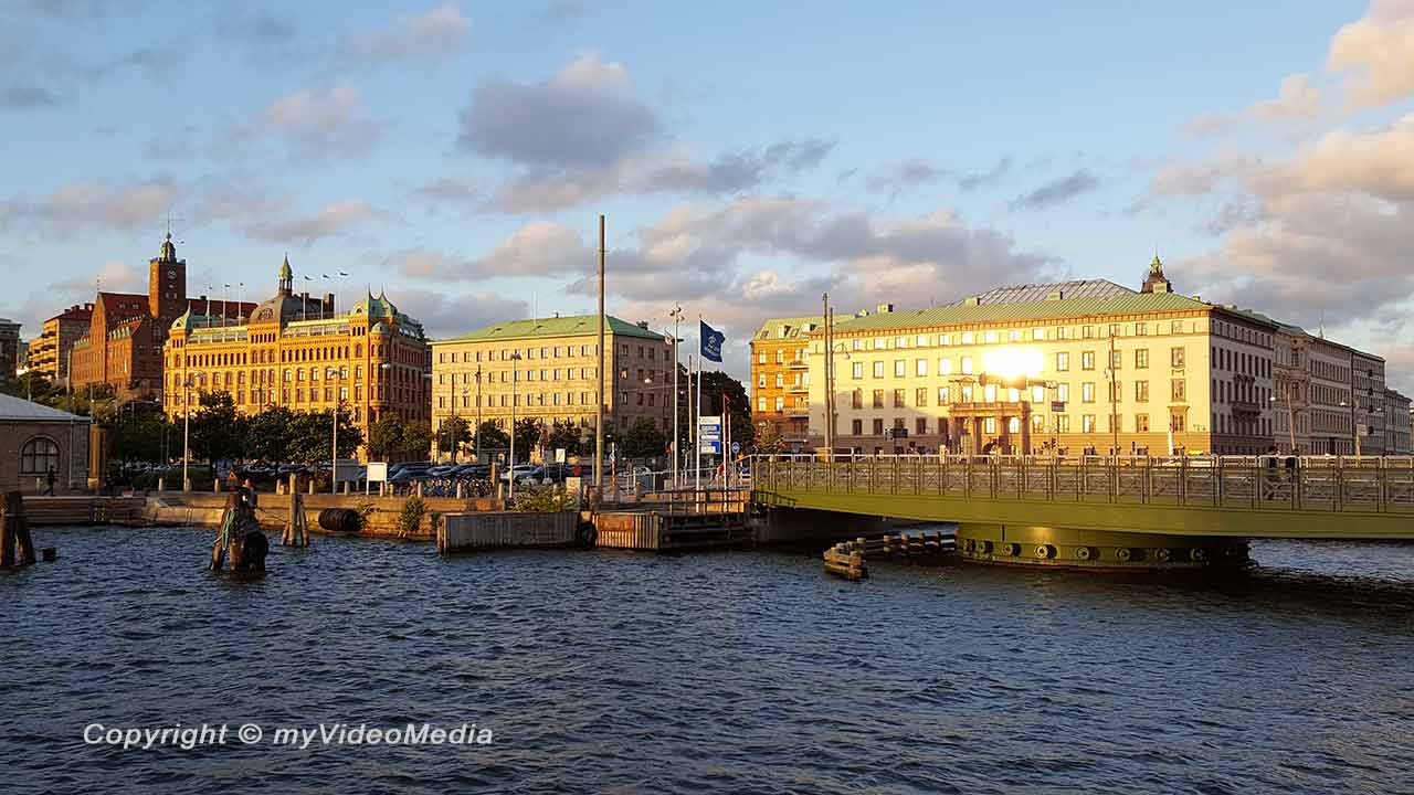 Gothenburg in the evening