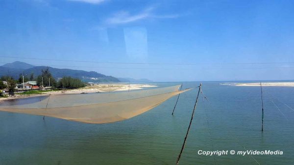 Ocean Cloud Pass by train